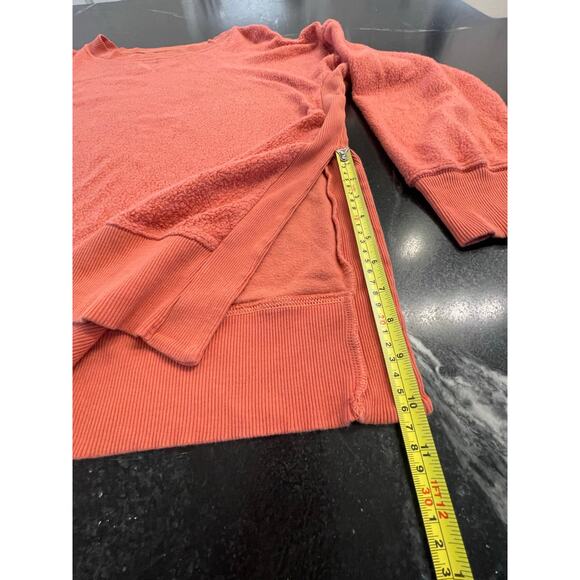 Aerie "chilled out" peach crewneck sweatshirt LG - Picture 7 of 11